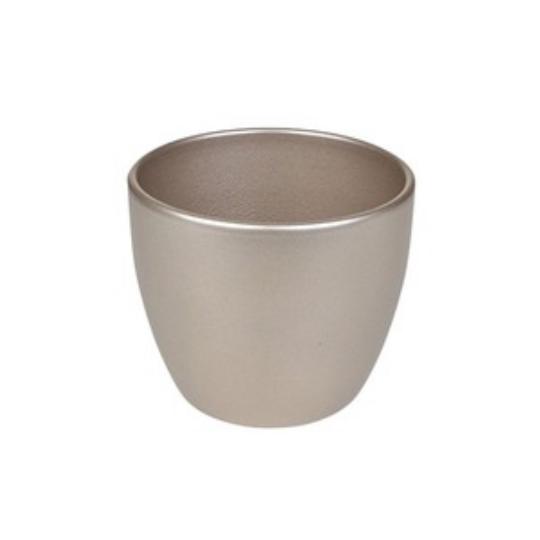 KERÁMIA KASPÓ 13CM 909/13 PEZSGŐ/METÁL-468