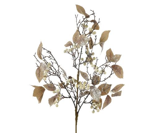 KARÁCSONYI BOGYÓS ÁG 70CM NATURAL 708841