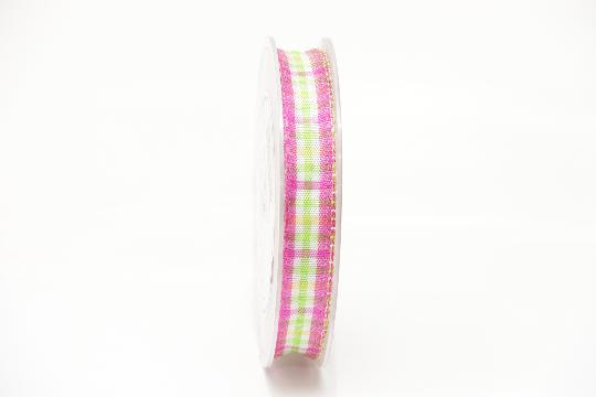 SZALAG CAREN 15MMX20M 660 SÖTÉT RÓZSASZÍN-ZÖLD