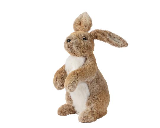 HÚSVÉTI NYÚL 17X22X39CM BROWN 860327