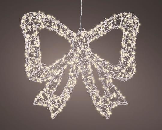 KARÁCSONYI VIL. MASNI 500 LEDES MELEG FEHÉR 34CM 490642