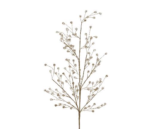 KARÁCSONYI GYÖNGYÖS ÁG 65CM 701839