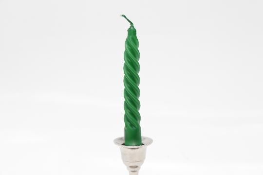 GYERTYA CSAVART MIDI SIMA  X30 SZ.K. ZÖLD