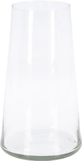 ÜVEG VÁZA TRAPÉZ 17,5X30CM DS7000530