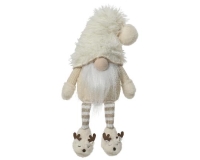 KARÁCSONYI MANÓ LÓGÓLÁBÚ 48CM OFF-WHITE 646882