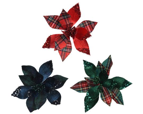 KARÁCSONYI MIKULÁSVIRÁG FEJ CSIPESZES MIX X1 708721