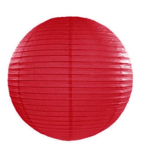 DEKOR LAMPION GÖMB PAPIR 40CM SÖTÉTPIROS