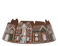 KARÁCSONYI FENYŐFA ALÁTÉT FÉM 60CM 514036