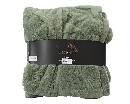 KARÁCSONYI PLÉD 130X170CM GREEN 729695