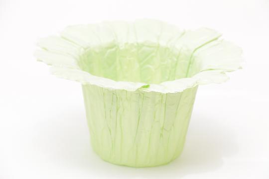 CELOFAN BURKOLAT CSERÉPRE 12CM (18GR)  3-AS VILÁGOSZÖLD