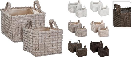 KOSÁR MÛSZŐRME NÉGYZET 24X24CM 511757 I.