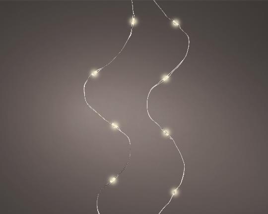 KARÁCSONYI ÉGŐSOR 20 LEDES STRING LIGHTS WARM WHITE 481742