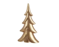 KARÁCSONYI KERÁMIA FENYÕ 23CM GOLD 600250