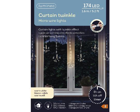 KARÁCSONYI ÉGŐSOR 174 LEDES WARM WHITE 493315