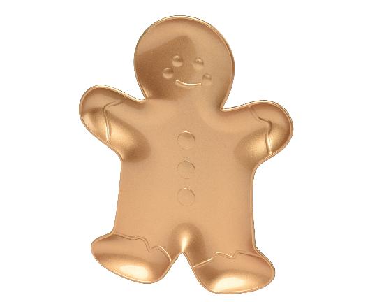 KARÁCSONYI MÉZIKE TÁNYÉR 27CM GOLD 601247