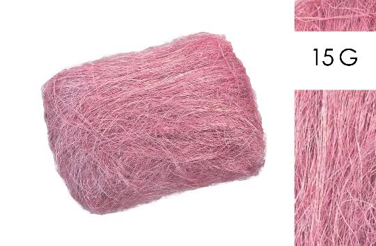 SZÁRAZ SIZAL 15GR RÓZSASZÍN 404140