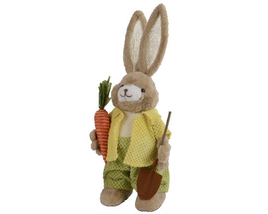 HÚSVÉTI NYUSZI FIÚ RÉPÁVAL 55CM 891658