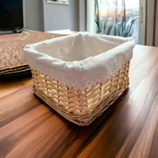 KOSÁR BÉLELT RAINBOW II. 26CM NATUR