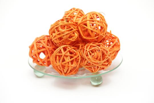 SZÁRAZ VESSZŐ LABDA 3CM NARANCS