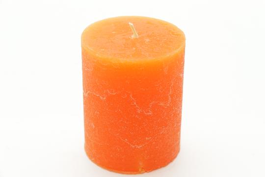 GYERTYA HENGER 6X7CM NARANCS